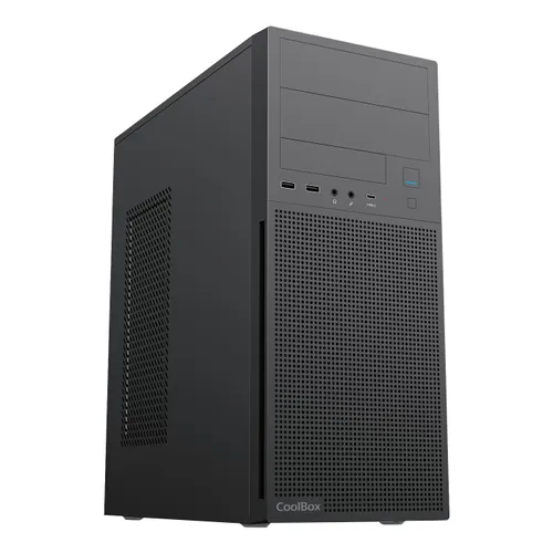 COOLBOX COOLBOX CAJA ATX A780 USB-C 3.2 GEN1 FTE.500W BASIC500 Negro Incluye Fuente