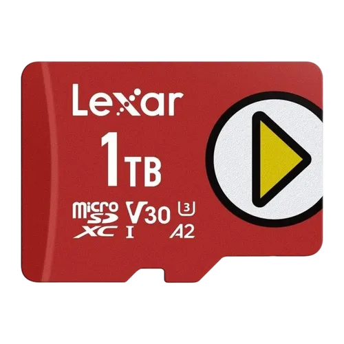 Tarjeta microSD Lexar PLAY 1TB V30 U3 A2 UHS-I 205MB/s