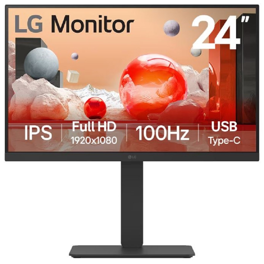 LG 24BA750-B 23.8" LCD IPS Full HD HDMI Altavoces