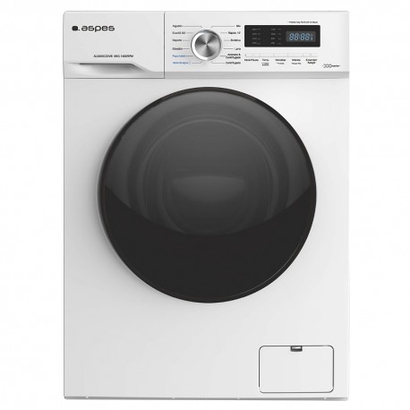 Aspes Al9400ci Lavadora 9 Kg 1400 Rpm Blanco