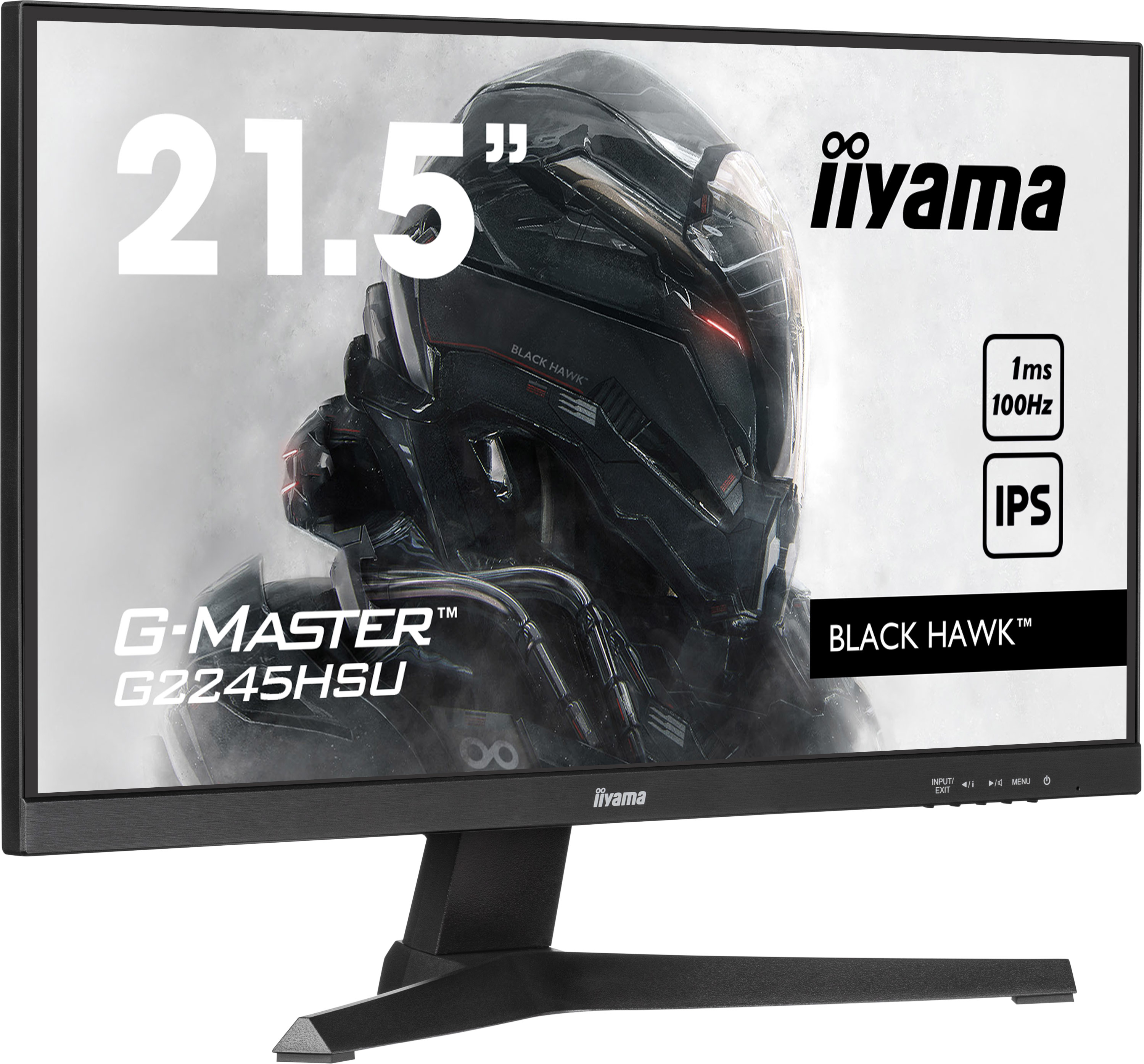 iiyama G2245HSU-B2 21,5" IPS 1920x1080 300cd/m2 1ms HDMI G2245HSU-B2
