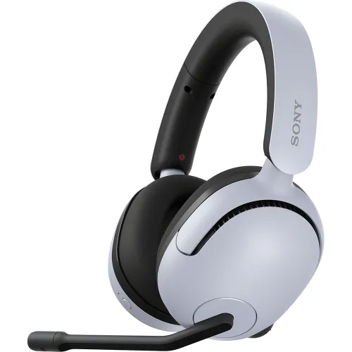 Auriculares gaming - Sony INZONE H5, Inalámbricos, Sonido espacial 360, 28h, Baja latencia, Micrófono con IA, PC / PlayStation 5 (PS5), Blanco