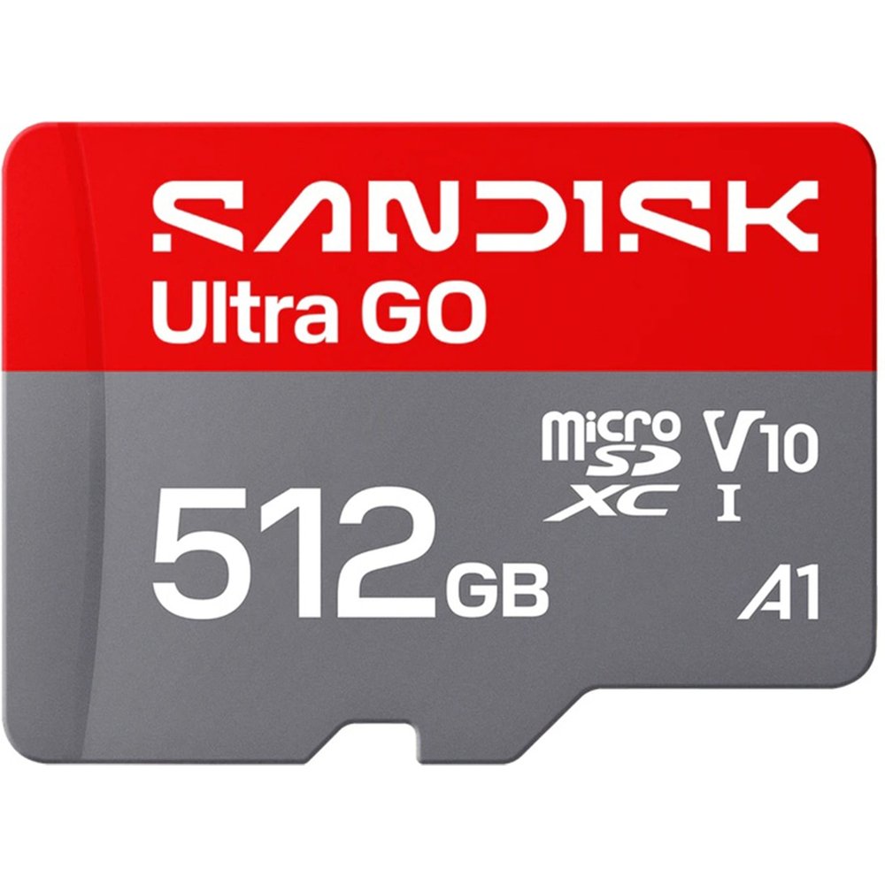 Sandisk - Tarjeta de memoria MicroSDXC Sandisk Ultra GO 512GB.