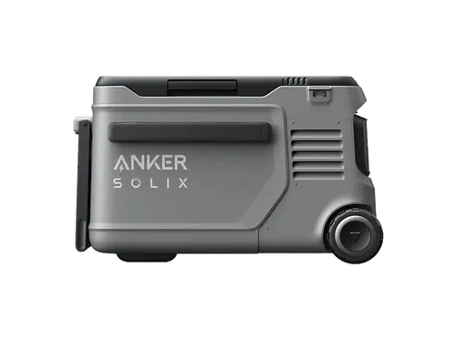 Nevera portátil - Anker Solix EverFrost 2, 23L, Batería 288 Wh, Ruedas, USB y WiFi, Gris