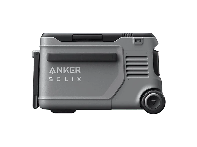Nevera portátil - Anker Solix EverFrost 2, 23L, Batería 288 Wh, Ruedas, USB y WiFi, Gris