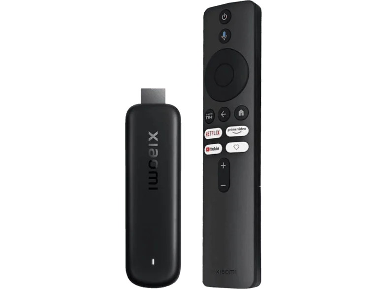Reproductor multimedia - Xiaomi TV Stick HD 2.ª generación, 8 GB, 1080p a 60Hz, HDR10+, Google TV, Negro