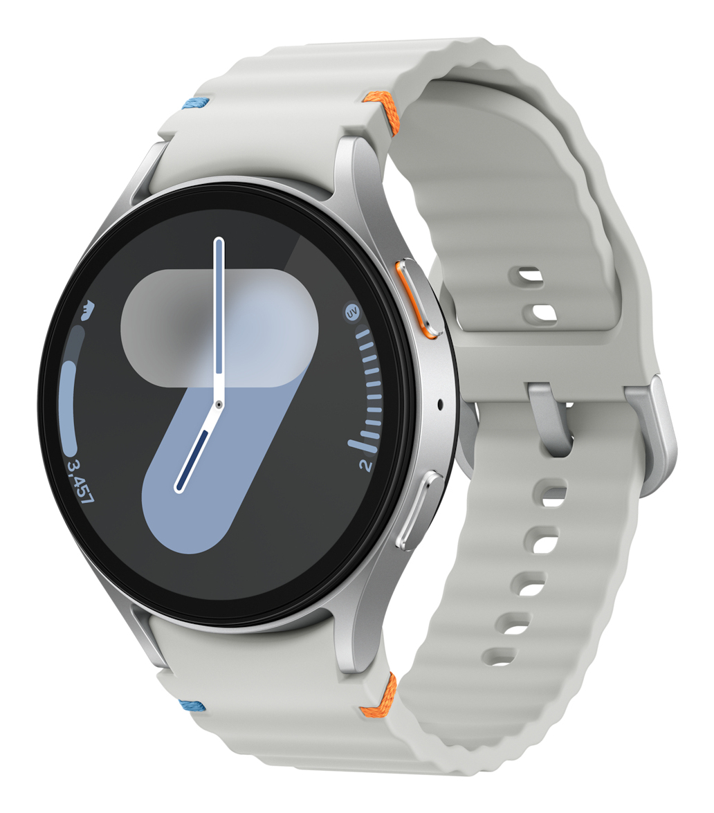 Samsung - Samsung Galaxy Watch7 44mm Plata LTE Smartwatch.