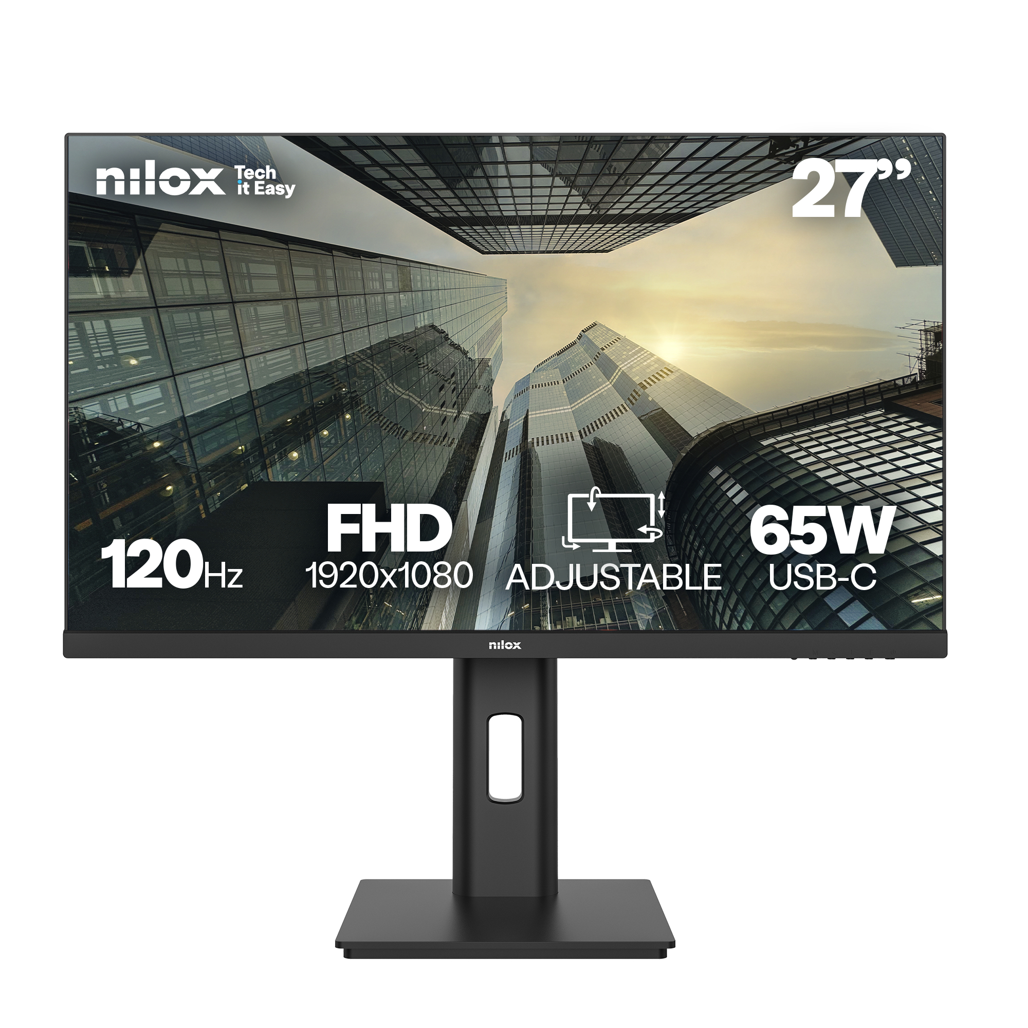 NILOX MONITOR 27 IPS 120 HZ FHD 27" LCD IPS Full HD HDMI