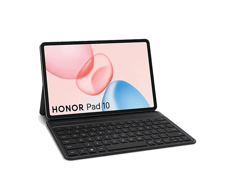 Tablet - Honor Pad 10, 12.1" 2K, 8GB RAM, 256GB, FullView TFT LCD (IPS), 120Hz, Qualcomm® Snapdragon® 7 Gen 3, Android 15, Gris, Incluye teclado