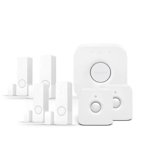 Hue Pack: Sensor De Contacto Secure (x4un) + Sensor Movimiento (x2un) + Bridge