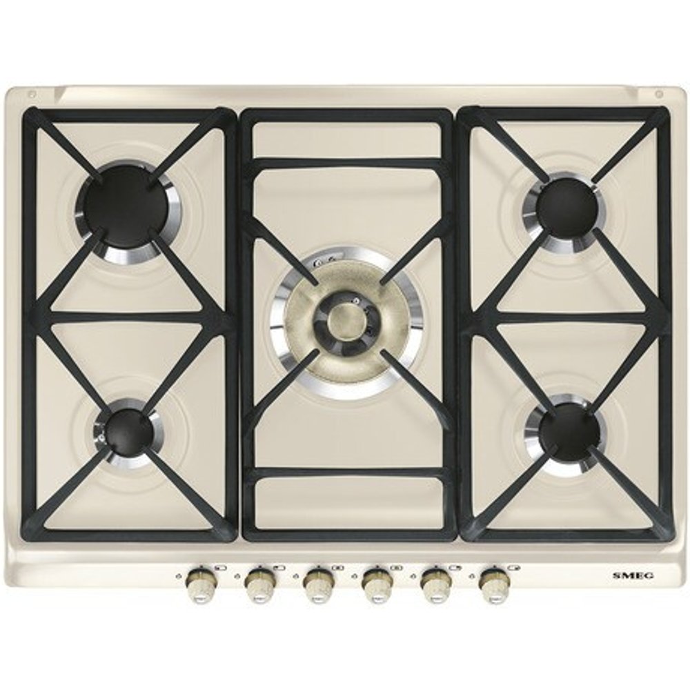Smeg - Placa gas Smeg 5 quemadores - SR775PO.
