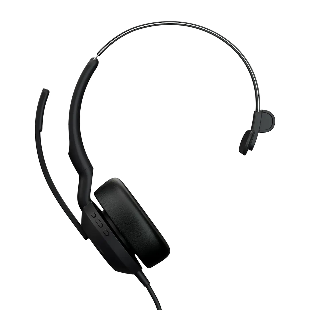 Jabra Evolve2 50, USB C/A, UC Mono, w/o BT Bluetooth 25069-889-899