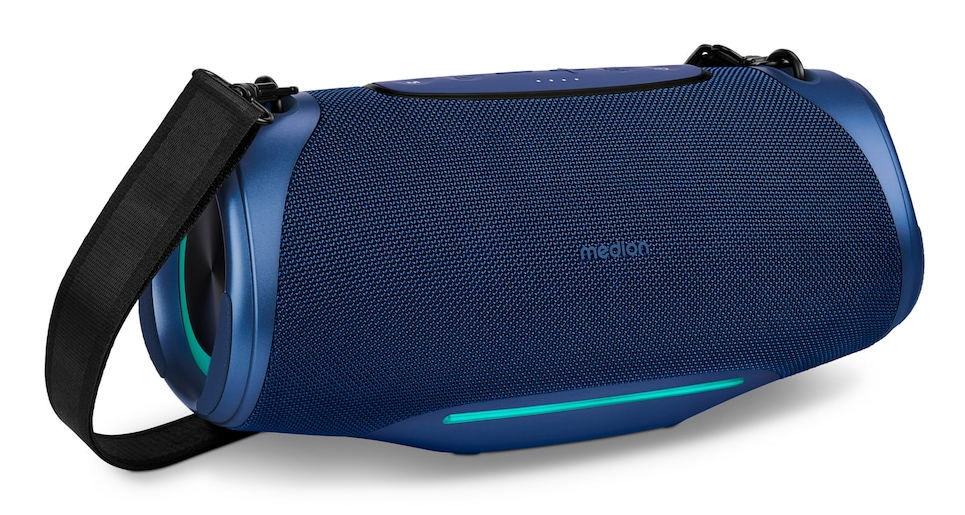 Altavoz portátil MEDION LIFE IPX7 50W 47h Azul P61762