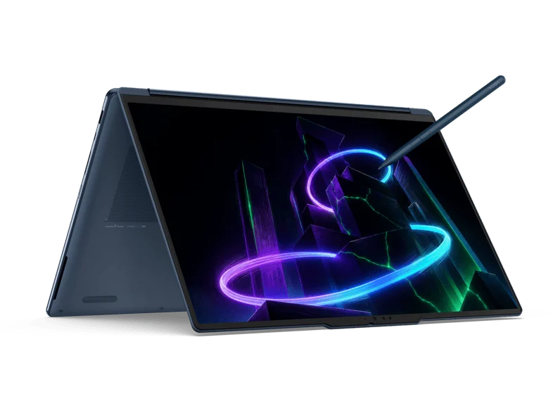 Convertible 2 en 1 - Lenovo Yoga 9n 2-in-1, 16" OLED, NVIDIA RTX Spark™ N1X 18-Core, 32GB RAM, 1TB SSD, W11H, Incluye pen