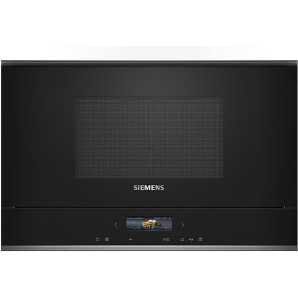Siemens - Microondas integrable Siemens 21 litros, con grill - BE732L1B1.