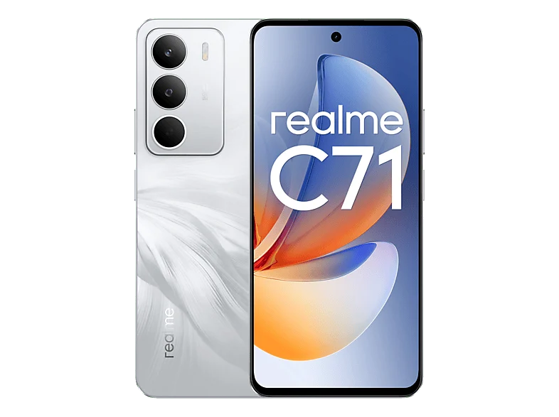 SMARTPHONE REALME C71 6.67" 4G , OCTA CORE, 4GB, 256GB, AND15, WHITE