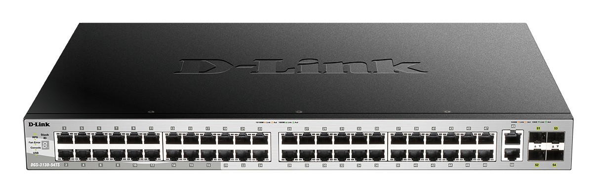 D-Link DGS-3130-54TS/E switch Gestionado L3 Gigabit DGS-3130-54TS/E
