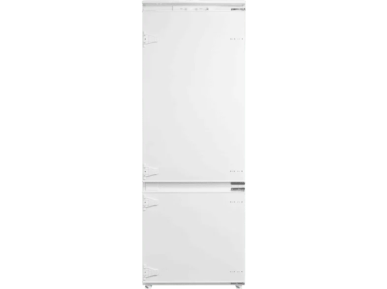 Frigorífico combi integrable - Midea MDRE554FGD01, Total NoFrost, 194 cm, 403 l, Metal Cooling, Fast Freezing, Blanco