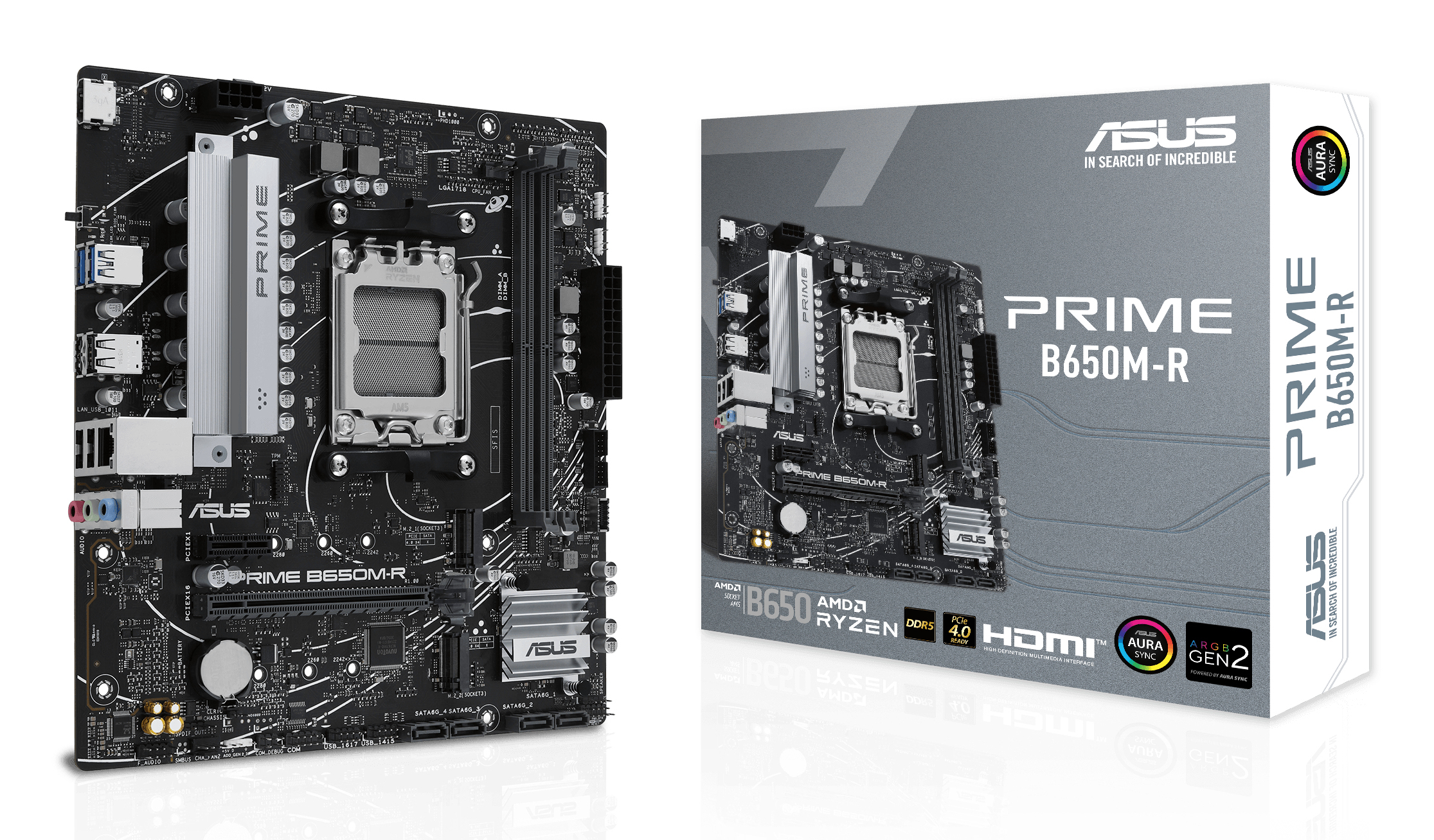 ASUS PRIME B650M-R AMD B650 Zócalo AM5 micro ATX 90MB1H30-M0EAY0