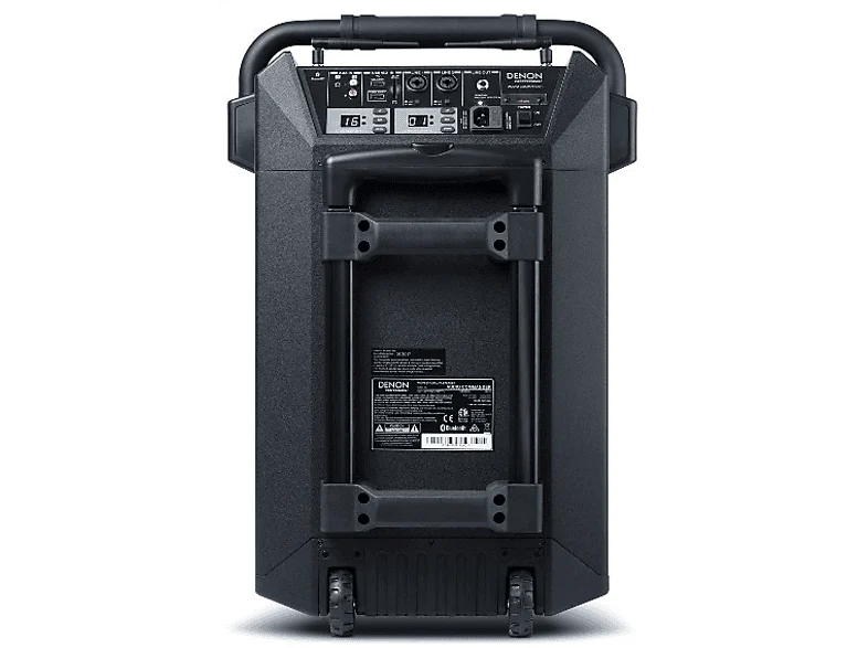 Altavoz de gran potencia - Denon Audio Commander, Sistema Profesional PA, 1 canal, 200 W, 8 h, Negro