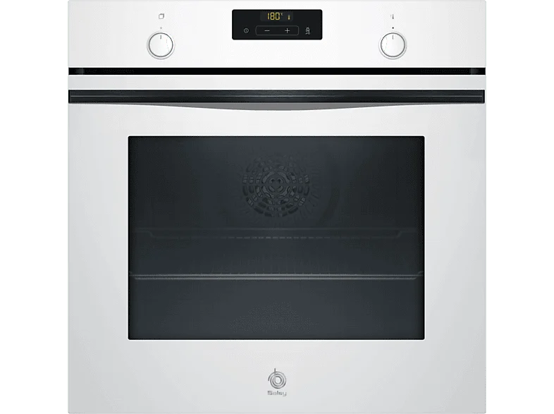 Horno a vapor - Balay 3HA5749B3, Multifunción, Pirolítico y por agua, 71 l, Aire Profesional 3D con vapor, AutoChef, 60 cm, Blanco