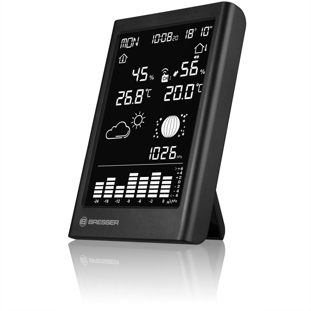 Bresser - Estación meteorológica inalámbrica MeteoTemp TBV.