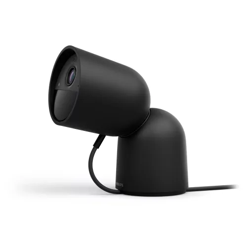 Hue Cámara De Seguridad Con Cable Con Soporte De Escritorio Negro: imagen 2