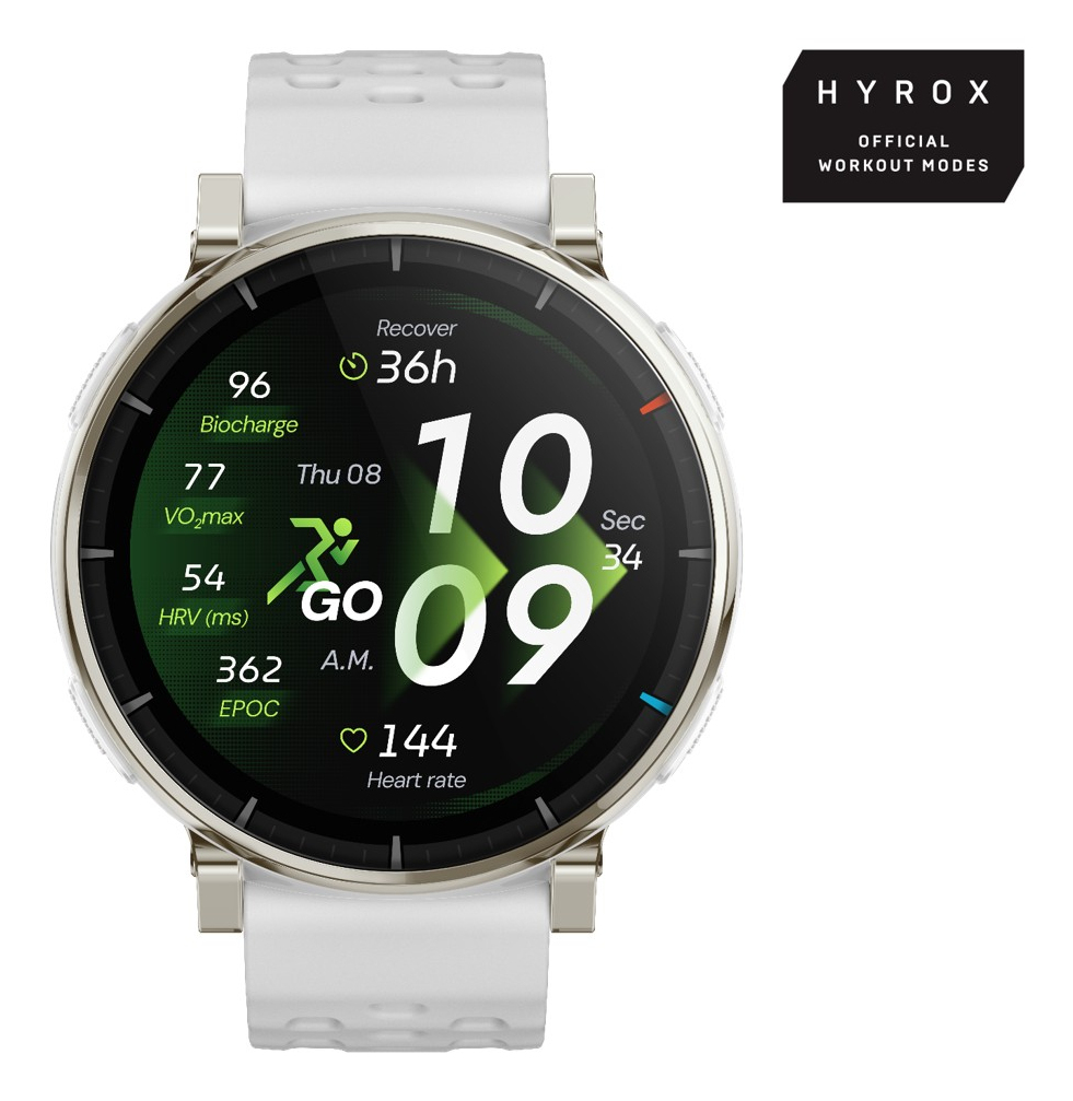 Amazfit Active 3 Premium 1.32" AMOLED Táctil GPS Aero White - Smartwatch