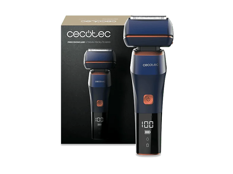 Afeitadora Cecotec PrecisionCare X-Trimm ProElite 6000, azul