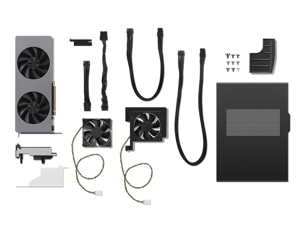 Tarjeta Gráfica LENOVOGeForce RTX 5070 GDDR7 12GB Black,Grey