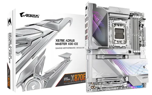 Gigabyte X870E AORUS Master X3D ICE Socket AM5