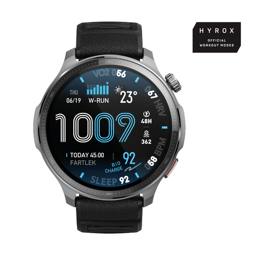 Smartwatch - Amazfit Balance 2 XT, Correa 22 mm, 5 ATM, Hasta 21 días de Autonomía, Zepp, Negro
