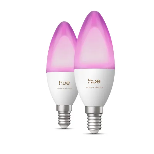 Philips Hue White & Color Ambiance Vela B39 - Bombilla Led Inteligente E14