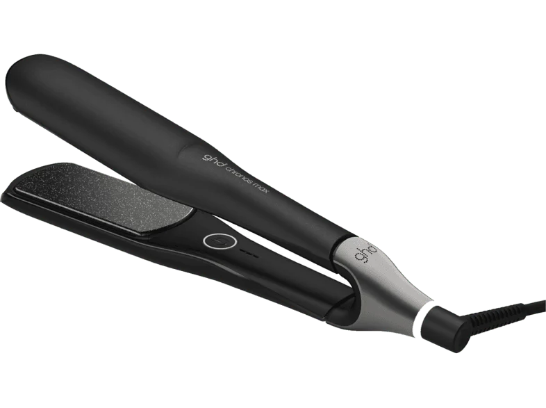 Plancha de pelo - ghd Chronos Max, Cerámica, 185 °C, Tecnología HD Motion-Responsive, Calentamiento rápido con revestimiento ultrabrillante, Negro