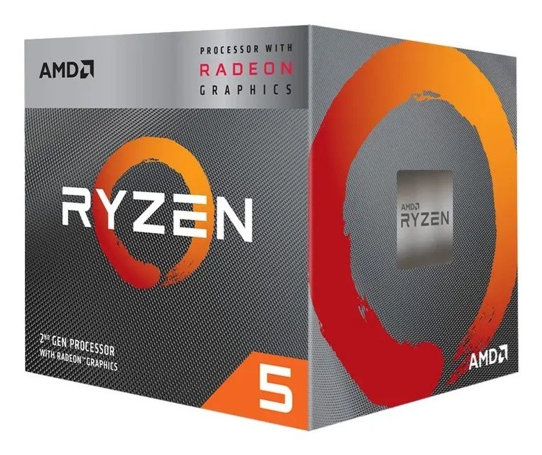 AMD Ryzen 5 3400G procesador 3,7 GHz 4 MB L3 Caja YD3400C5FHSBX