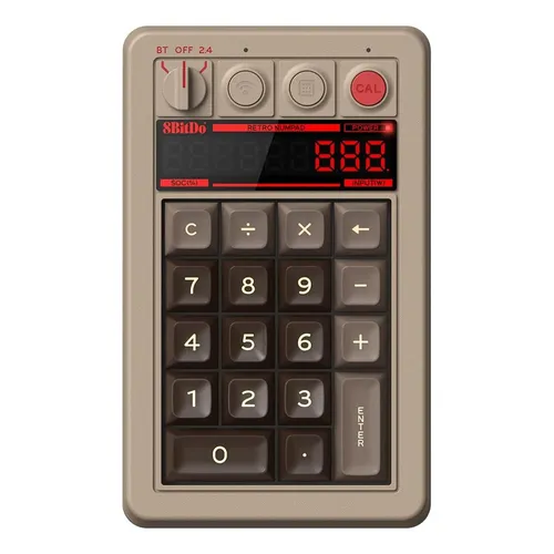 Teclado Mecanico Numerico con Calculadora Retro18 8BitDo PC