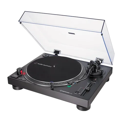 Tocadiscos Audio-Technica AT-LP120X Negro Tracción Directa Manual