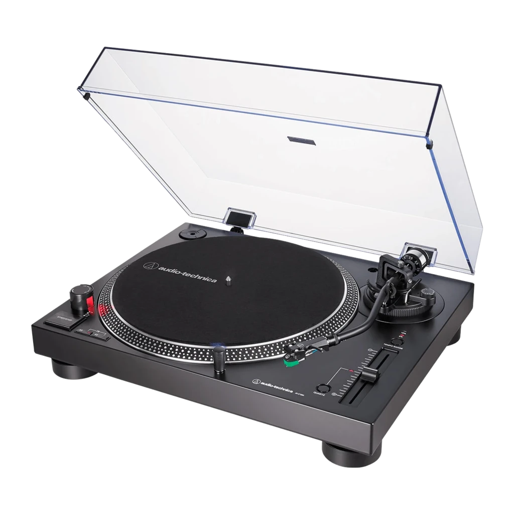 Tocadiscos Audio-Technica AT-LP120X Negro Tracción Directa Manual