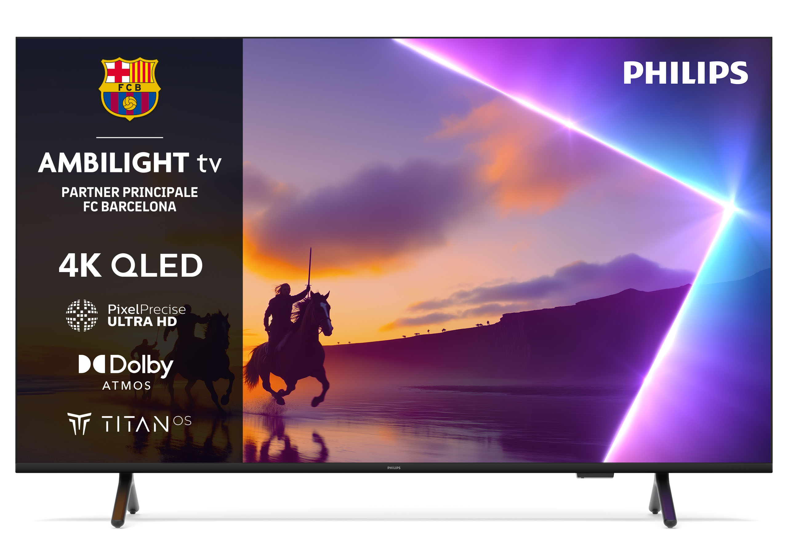 Philips 85PUS8510 85" 4K Ultra HD QLED Ambilight - Televisor