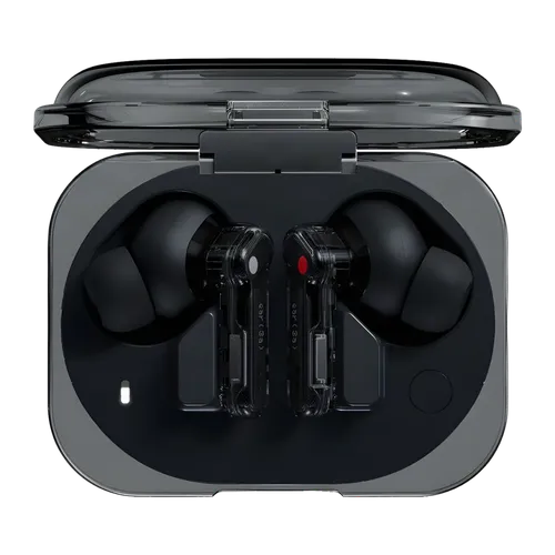 Auriculares True Wireless - Nothing Ear (3a), Hasta 42h de Autonomía, Cancelación Activa Ruido, Llamadas Claras con IA, 6 Micrófonos, Negro