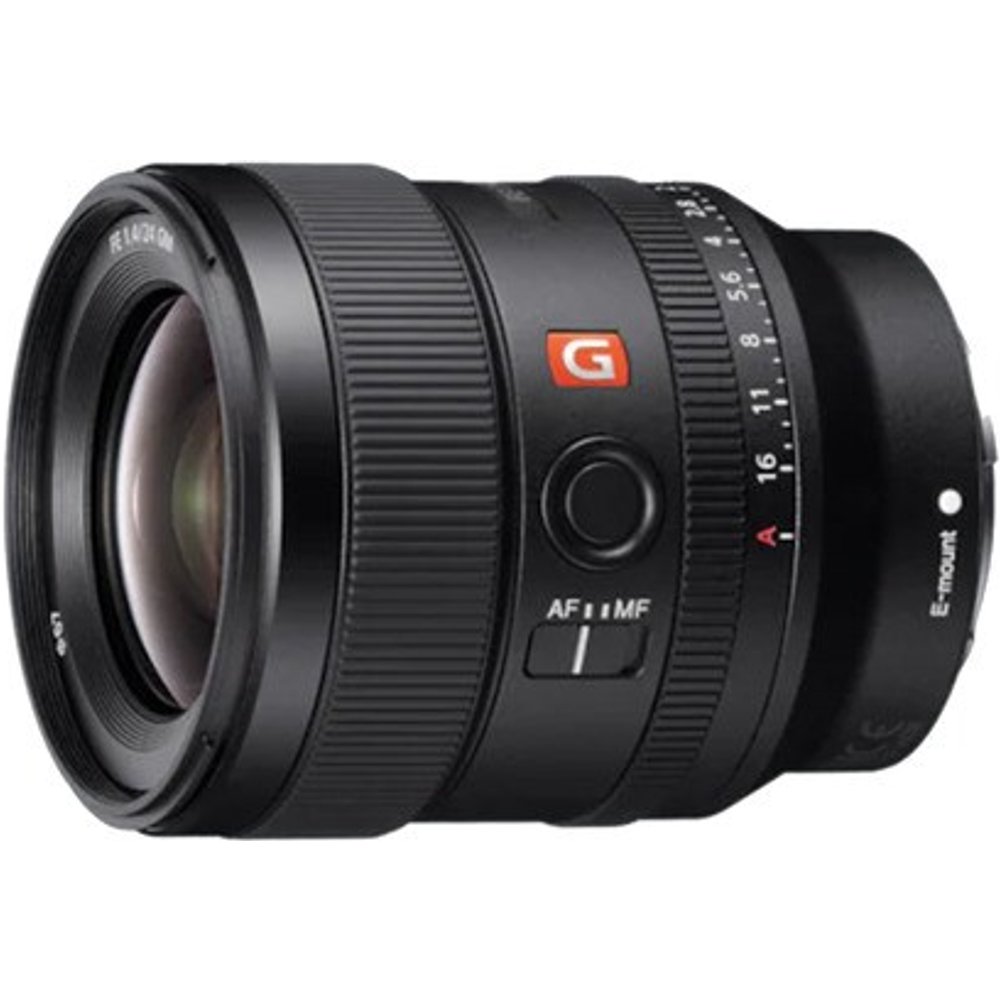 Sony - Objetivo Sony 24mm F-1.4 GM para montura tipo E de Sony.