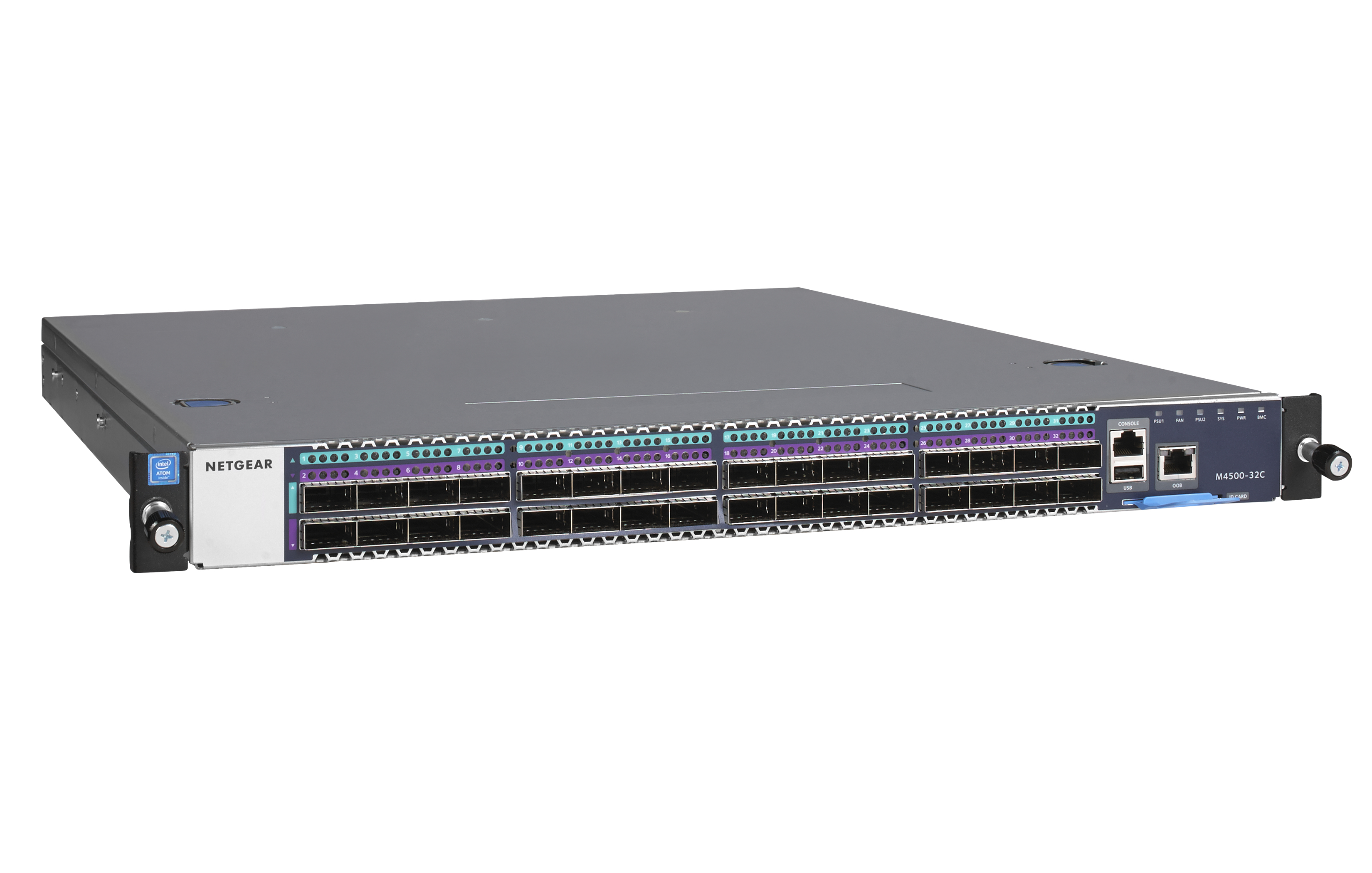 NETGEAR M4500-32C Gestionado L2/L3/L4 1U Negro CSM4532-100EUS