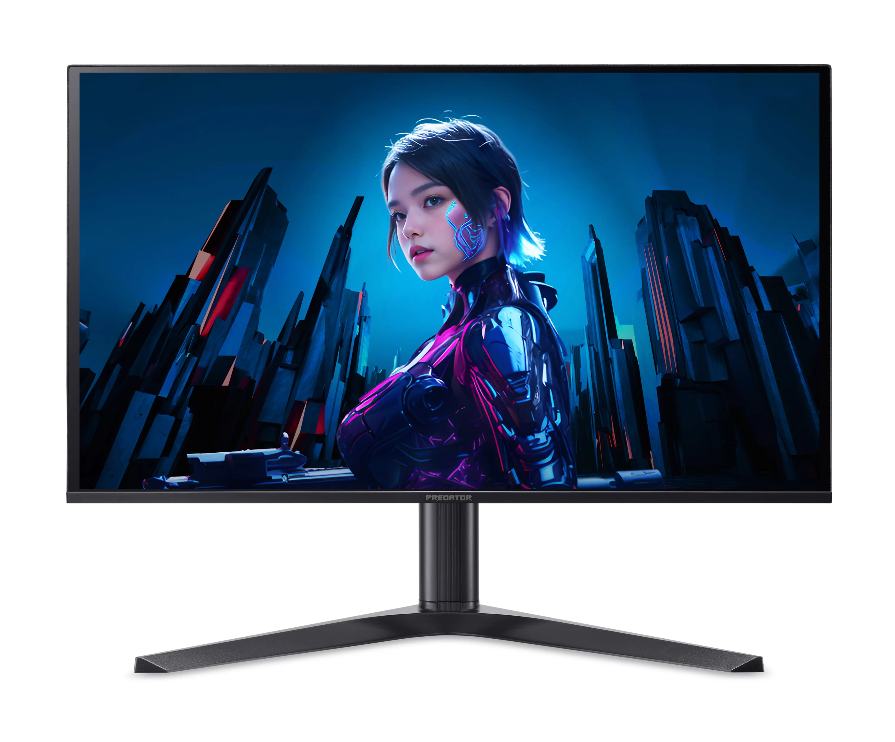 Monitor gaming - Acer Predator X27X1BMIIPPRUZX, 27 " UHD 4K, 240 Hz, 0.03 ms, QD-OLED, USB-C, FreeSync Premium Pro, Altura ajustable, Altavoces