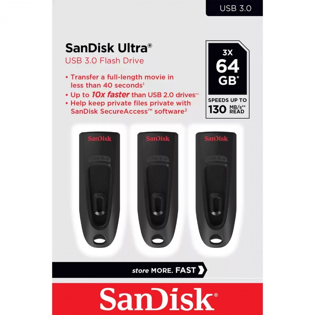 SanDisk Ultra unidad flash USB 64 GB USB tipo A 3.2 SDCZ48-064G-G46T