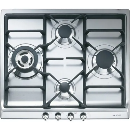 Smeg - Placa gas Smeg 4 quemadores - SER60SGH3.