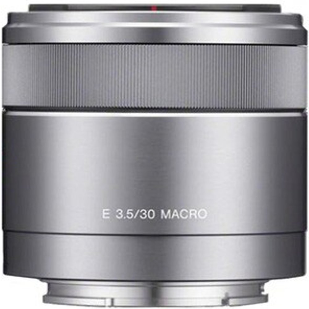 Sony - Objetivo Sony Macro E 30 mm F-3,5 para montura tipo E de Sony.