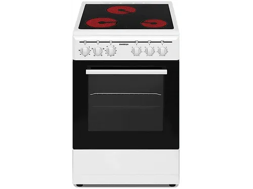Pack Horno + Placa - Infiniton CC-V350G, 48l, Vitrocerámica 3 zonas, 50cm de ancho, Blanco