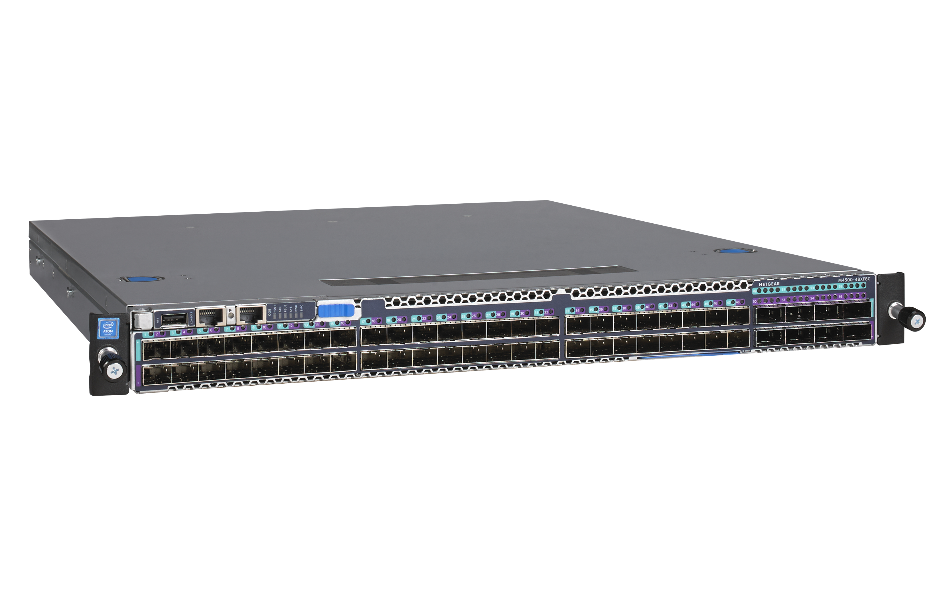 NETGEAR M4500-48XF8C Gestionado L2/L3/L4 1U Negro XSM4556-100EUS