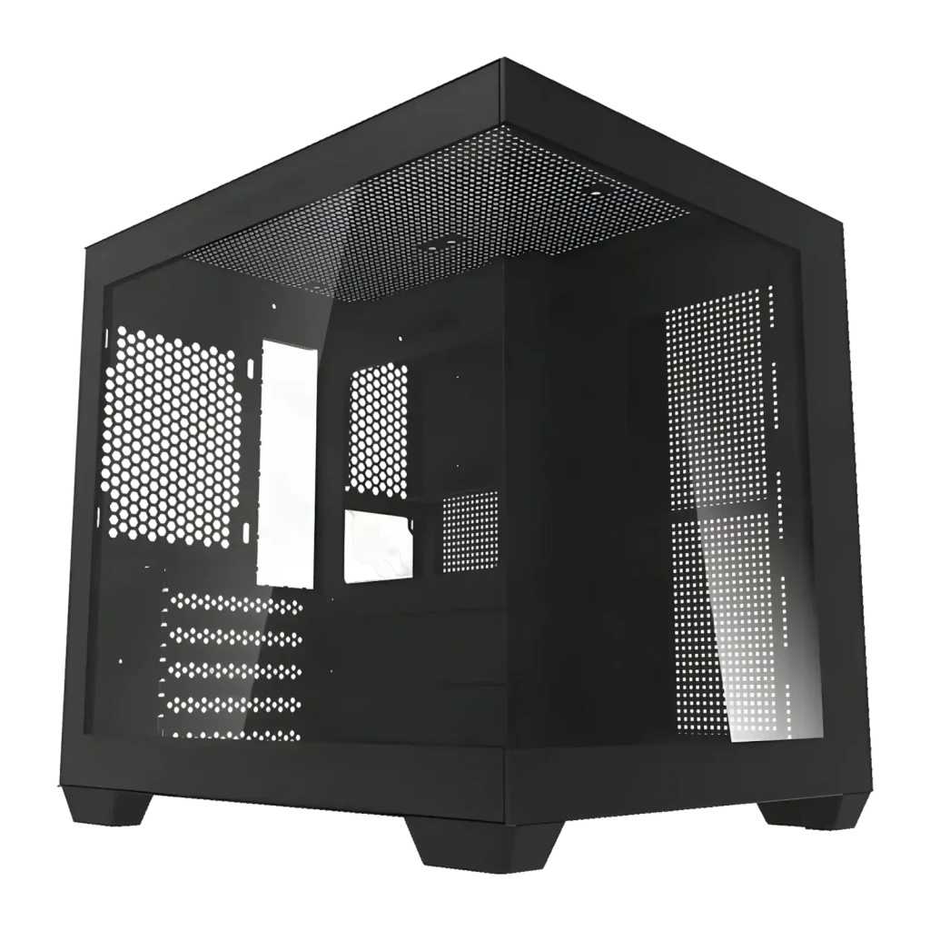 Caja PC Darkflash C275P Cristal Templado 270° Mini Tower M-ATX/ITX Negro