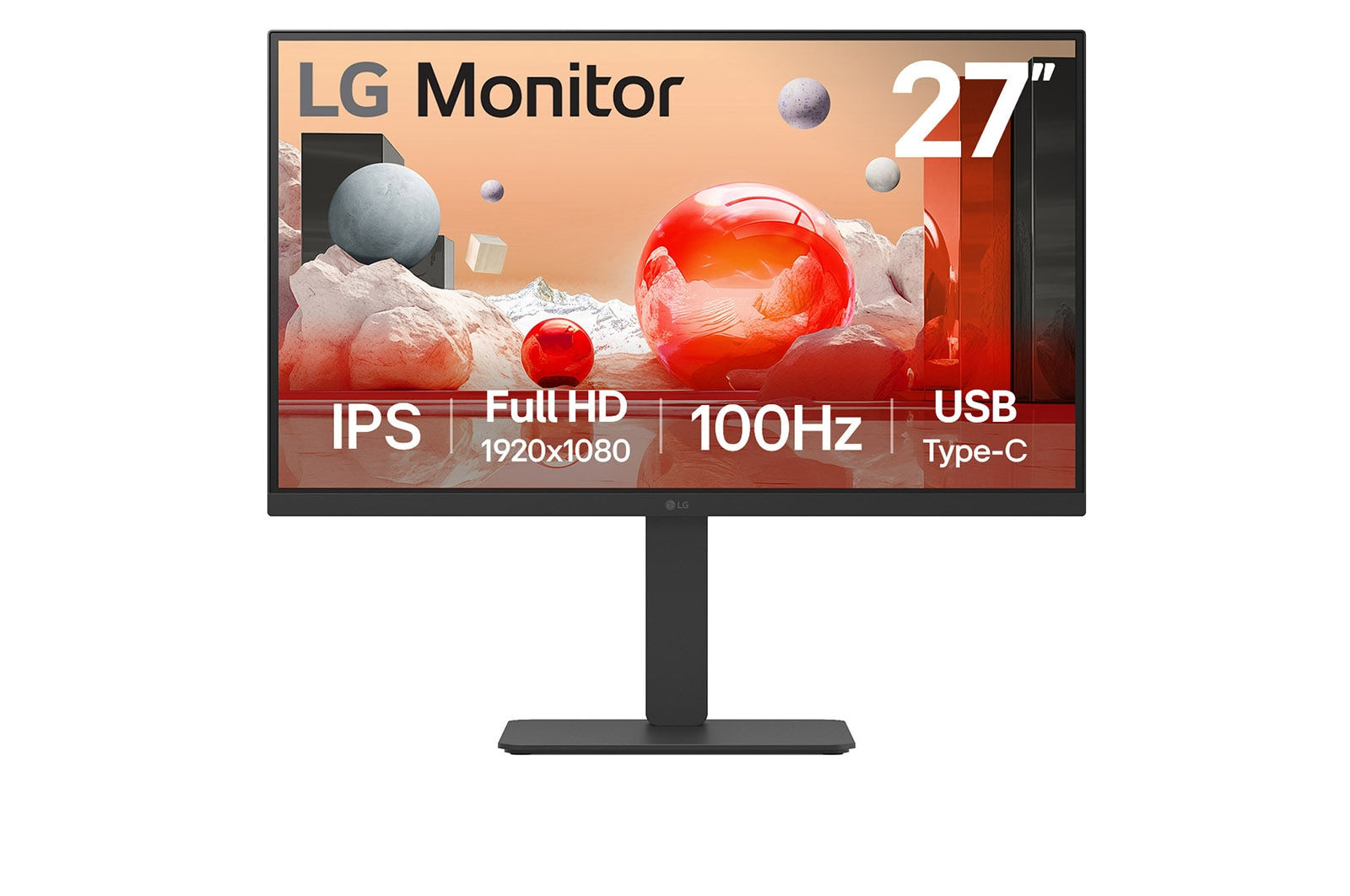 Monitor de computadora LG 27BA750-B 68,6 cm (27") 1920 x 27BA750-B